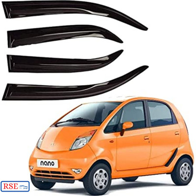 RSE For Front, Rear Wind Deflector(Tinted Tata Nano)