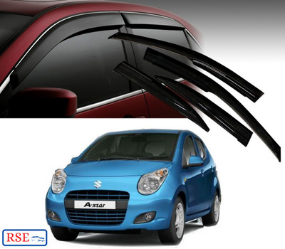 RSE For Front, Rear Wind Deflector(Tinted Maruti A-Star)