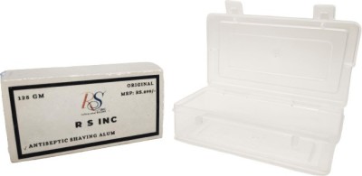 RSINC Original Barber Alum Anti-Septic Phitkari Blocks - After Shave treatment with Box. (Pack of 1)(10 g)