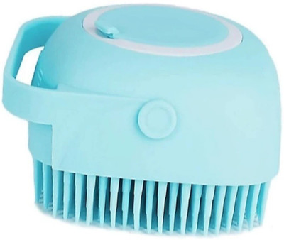 TEDRED Body wash silicon scrubber easy to use in shower with shampoo dispenser multicolor
