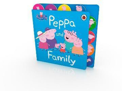 Peppa Pig: Peppa and Family(English, Board book, Peppa Pig)