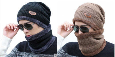 Relicomfort Woven Beanie Cap(Pack of 2)