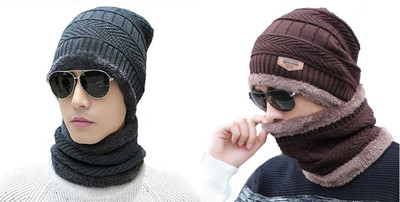 Relicomfort Woven Beanie Cap(Pack of 2)