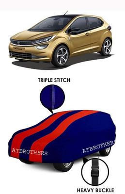ATBROTHERS Car Cover For Tata Altroz (Without Mirror Pockets)(Blue, Red)