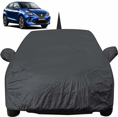 Autofact Car Cover For Maruti Suzuki Baleno (With Mirror Pockets)(Grey, For 2015, 2016, 2017, 2018, 2019, 2020, 2021 Models)