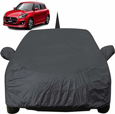 Autofact Car Cover For Maruti Suzuki Swift (With Mirror Pockets)(Grey, For 2018, 2019, 2020, 2021 Models)