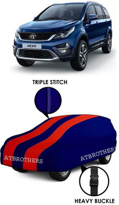 ATBROTHERS Car Cover For Tata Hexa, Hexa XE, Hexa XM, Hexa XT, Hexa XTA Diesel (Without Mirror Pockets)(Blue, Red)