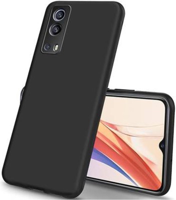 Stunny Bumper Case for IQOO Z3 (5G) Back Cover, plain back cover, mobile back cover, case_covers(Black, Camera Bump Protector, Silicon, Pack of: 1)