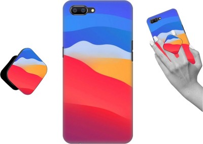 COBIERTAS Back Cover for Realme C1(Multicolor, Cases with Holder, Pack of: 1)