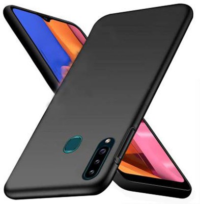Stunny Bumper Case for Samsung Galaxy A20s Back Cover, plain back cover, mobile back cover, case_covers(Black, Camera Bump Protector, Silicon, Pack of: 1)