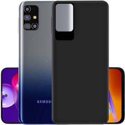 Stunny Back Cover for Samsung Galaxy M31s(Black, Camera Bump Protector, Silicon, Pack of: 1)