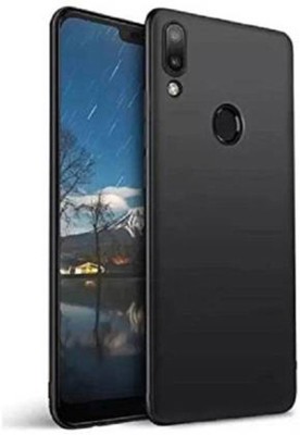 Zuap Back Cover for Vivo Y95(Black, Camera Bump Protector, Silicon, Pack of: 1)