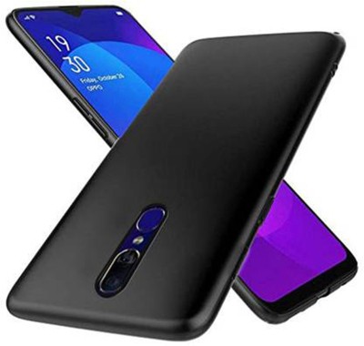 Stunny Bumper Case for Oppo f11, a9 2019 Back Cover, plain back cover, mobile back cover, case_covers(Black, Camera Bump Protector, Silicon, Pack of: 1)