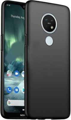 Stunny Back Cover for Nokia 6.2(Black, Camera Bump Protector, Silicon, Pack of: 1)