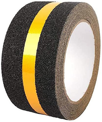 Bellveen Anti Skid Tape Handheld Dispenser Dispenser HighPower Anti-Slip Grip Tape (Manual)(Set of 1, Black and Yellow)