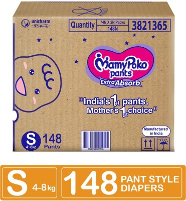 MamyPoko Extra Absorb Pants - S(148 Pieces)