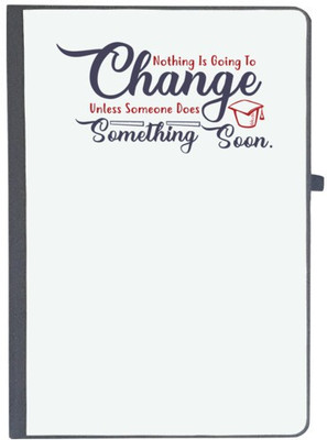 UDNAG Handcrafted Gift A5 Diary Ruled 80 Pages(Black)