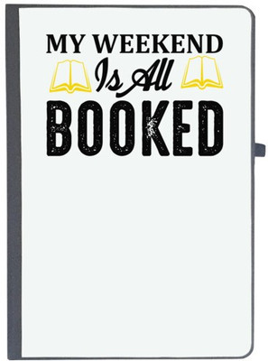 UDNAG Handcrafted Gift A5 Diary Ruled 80 Pages(Black)