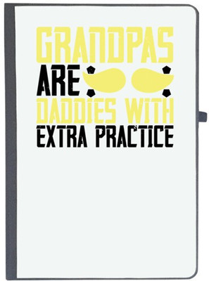 UDNAG Handcrafted Gift A5 Diary Ruled 80 Pages(Black)