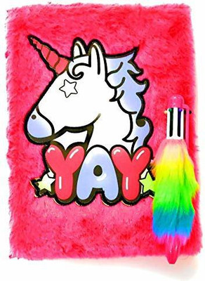 Tera13 unicorn A5 Diary ruled 80 Pages(Multicolor, Pack of 2)