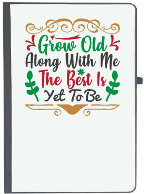 UDNAG Handcrafted Gift A5 Diary Ruled 80 Pages(Black)