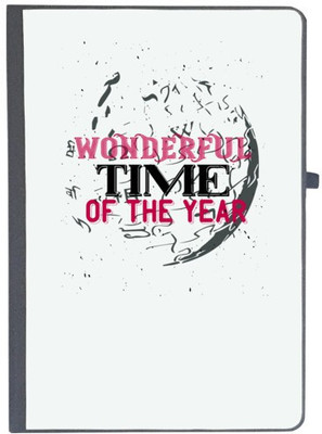 UDNAG Handcrafted Gift A5 Diary Ruled 80 Pages(Black)