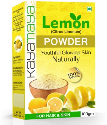 Kayamaya Organic Face Cleanser Lemon Fruit Peel Powder(100 g)