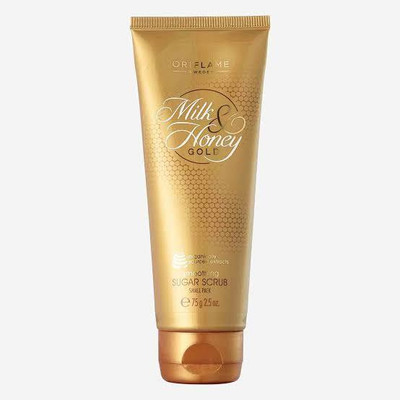 Oriflame Milk & Honey Gold Smothing Sugar Scrub Face Wash(75)