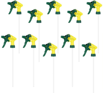 Dgk Plastic Bottel Trigger Spray Big Cylinder| Spray Gun | Sprayer | Bottle Nozzle Head For Home, Salon & Office Purpose | Fits on Every Bottle- Random Colour Bottles Not Included- (Pack of 6) 0 L Hand Held Sprayer(Pack of 6)