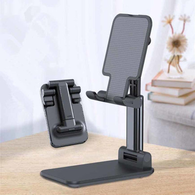 Casa Tech Mobile Stand for Table Desk, Tabet Holder Accessories for Home Office with Flexible Height Angle Adjustment Single Gimbal for Mobile(200)