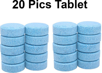 BKENTERPRISE7 Car Accessories in 20PCS/1Set Car Wiper Detergent Effervescent Tablets Washer Auto Windshield Cleaner Glass Wash Cleaning Tablets(20 x 10 ml)