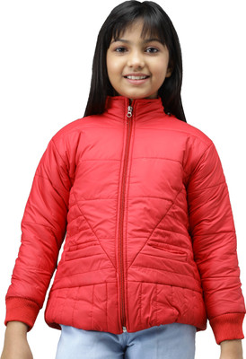 Trendy World Full Sleeve Solid Girls Jacket