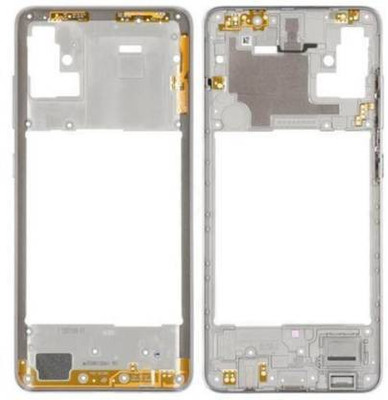 SRaccessories Samsung Galaxy A51 Middle Ring Back Panel(white)