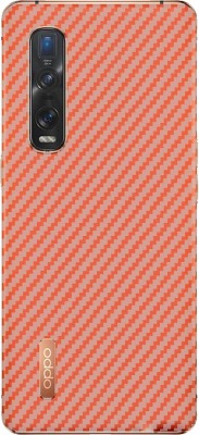 Arxona Oppo Find X2 Pro carbon Fiber texture Mobile Skin(Transparent)