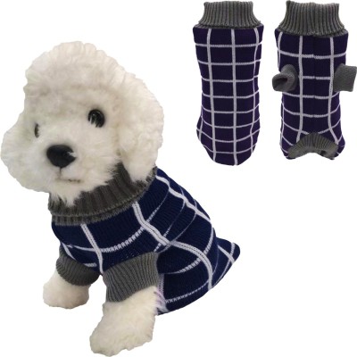 PetVogue Sweater for Dog, Cat(Blue)