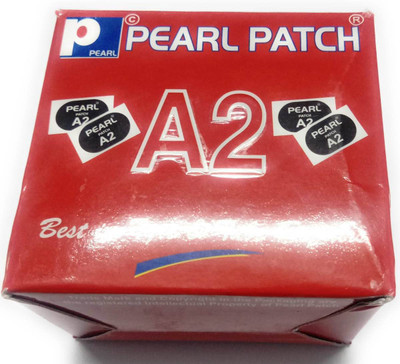SEAHORSE POLYMERS Tube Puncture Repair Patches 50 Pcs Rubber Patches Repair Kit Without Any Glue Tubeless Tyre Puncture Repair Kit