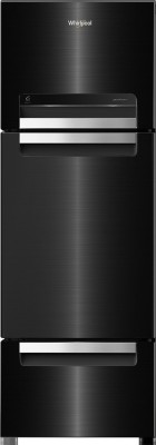 Whirlpool 260 L Frost Free Triple Door Refrigerator(Steel Onyx, FP 283D PROTTON ROY STEEL ONYX (N))