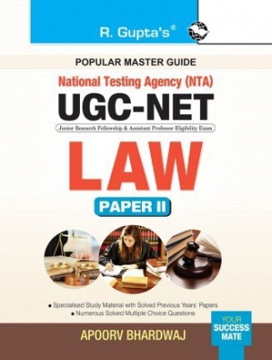 NTA-UGC-NET: Law (Paper II) Exam Guide(Paperback, By R Gupta)