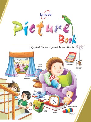 Picture Book My First Dictionary And Action Words(Paperback, Unique Books International)