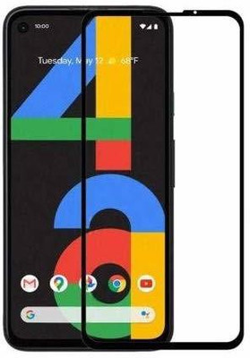 LIKEDESIGN Edge To Edge Tempered Glass for Google Pixel 4a, Pixel 4a(Pack of 1)