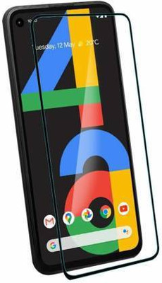 LIKEDESIGN Edge To Edge Tempered Glass for Google Pixel 4a(Pack of 1)