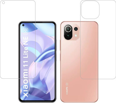 Vatsin Front and Back Screen Guard for Xiaomi 11 Lite NE(Pack of 2)