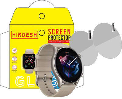hirdesh Screen Guard for AMAZFIT GTR 3 SMARTWATCH.(Pack of 2)