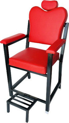 RATISON Styling Chair with Leg Rest(Red)