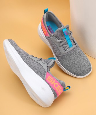 Skechers GO RUN FAST - Walking Shoes For Women(Grey)