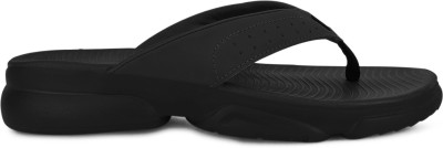 CAMPUS Men Flip Flops(Black , 10)