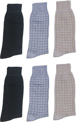 Akeeta Men Mid-Calf/Crew(Pack of 6)