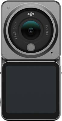 dji Osmo Dual Screen Combo with Front Touchscreen, Magnetic Versatility, 4K Recording Upto 120 fps and 155 Degree FOV, Portable and Wearable, Horizon Steady, AI Editor, 10 m Waterproof Sports and Action Camera  (Black, 12 MP)