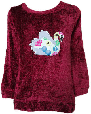 Stylista Fashion Boutique Full Sleeve Graphic Print Girls Sweatshirt