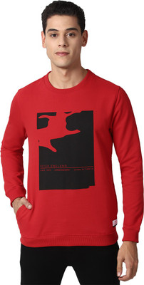 PETER ENGLAND Full Sleeve Graphic Print Men Sweatshirt